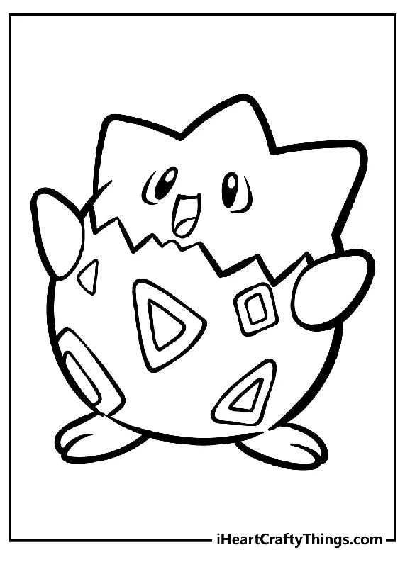 Pokemon Coloring Book - 27 pages