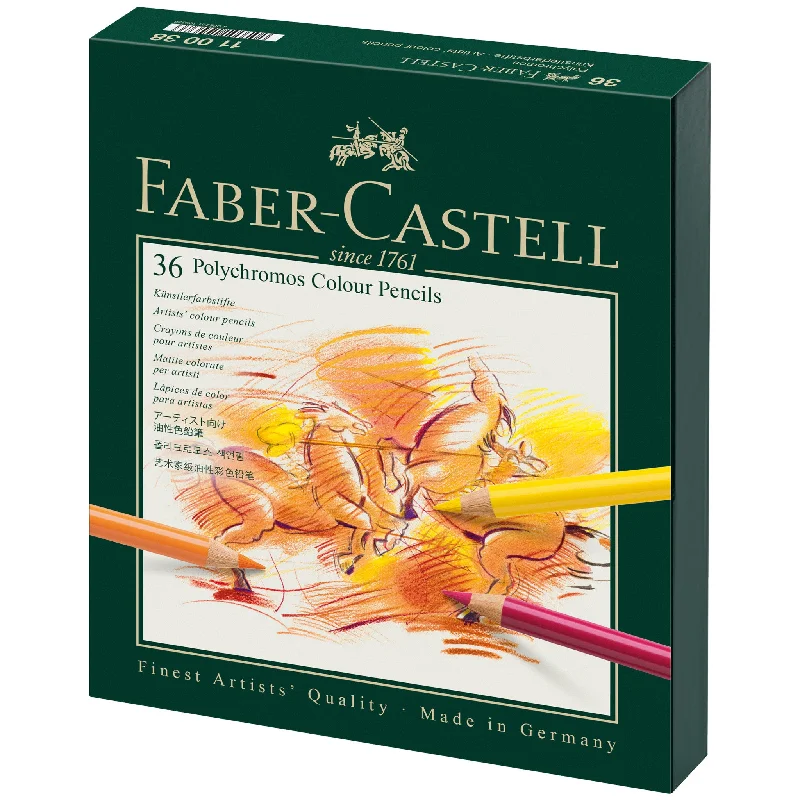 Polychromos Artists' Color Pencils, Gift Box of 36 - #110038