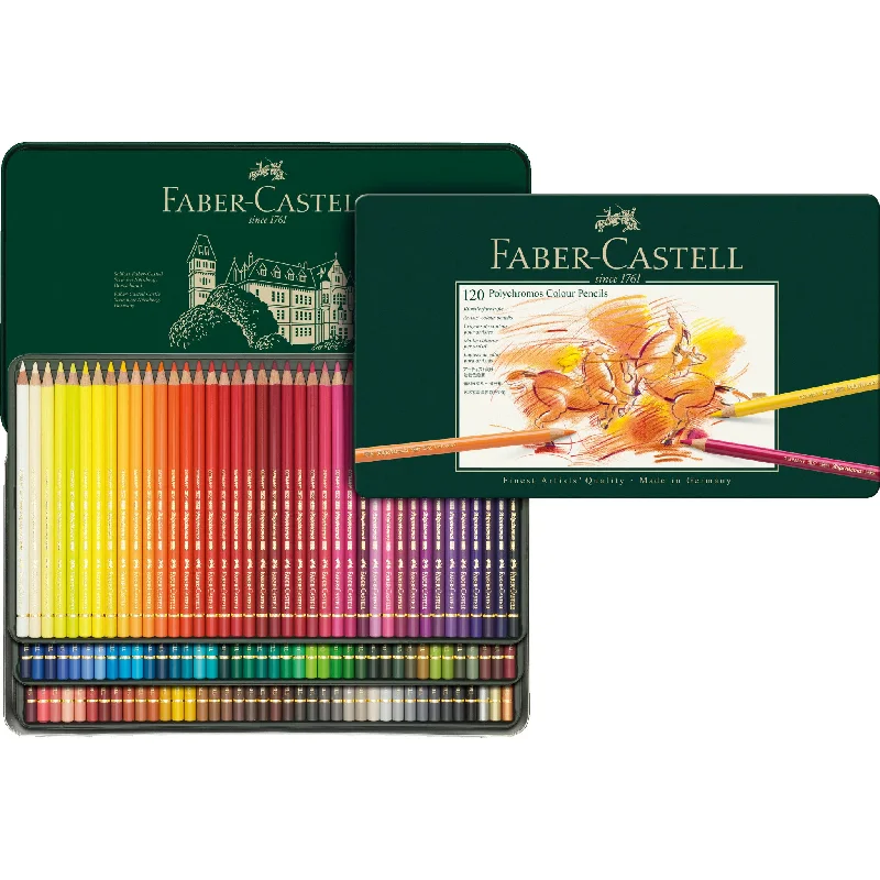 Polychromos Artists' Color Pencils, Tin of 120 - #110011