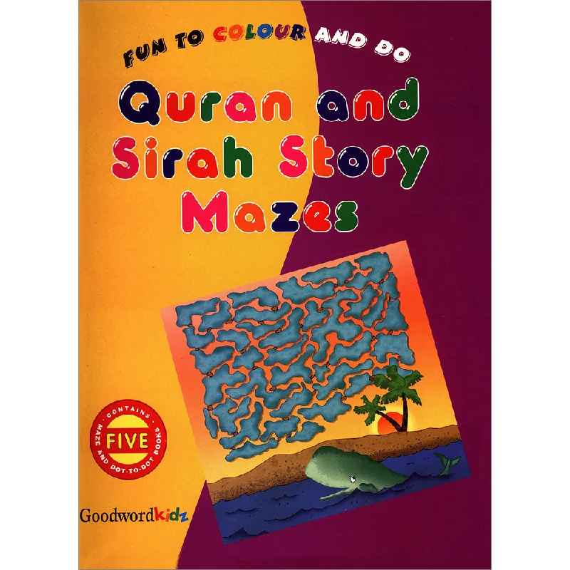 Quran and Sirah Story Mazes Gift Box (5 Books)