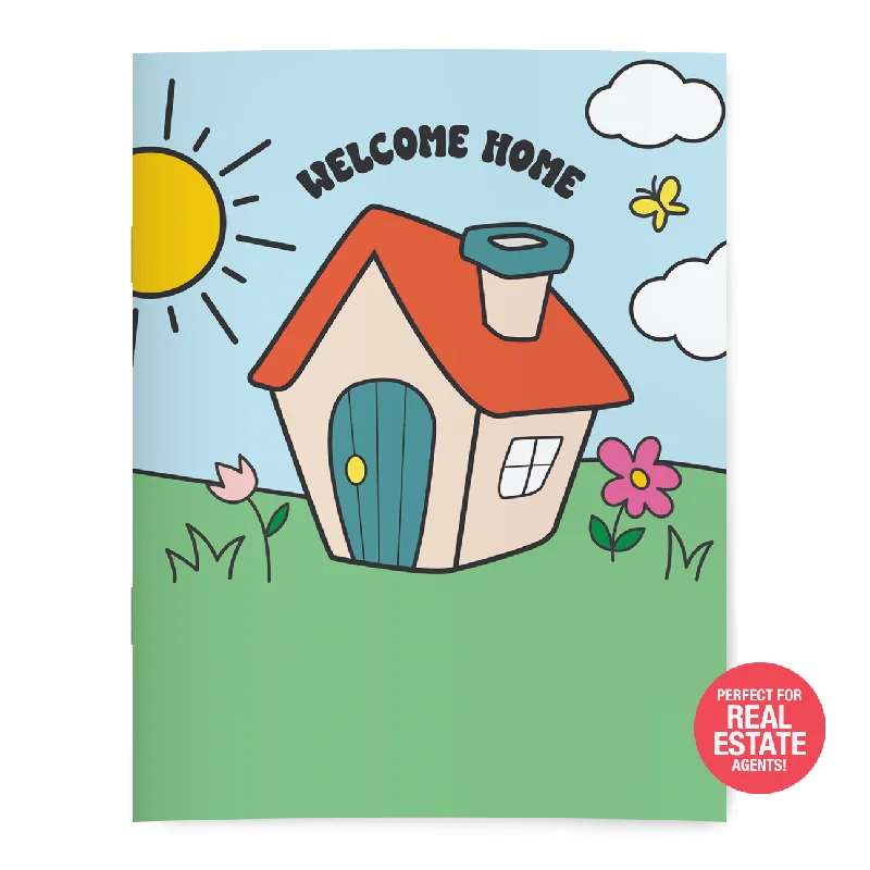 Realtor's Welcome Home Personalized Coloring Book