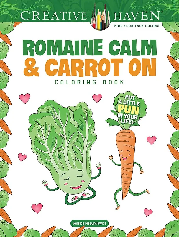 Romaine Calm & Carrot On Coloring Book Creative Haven