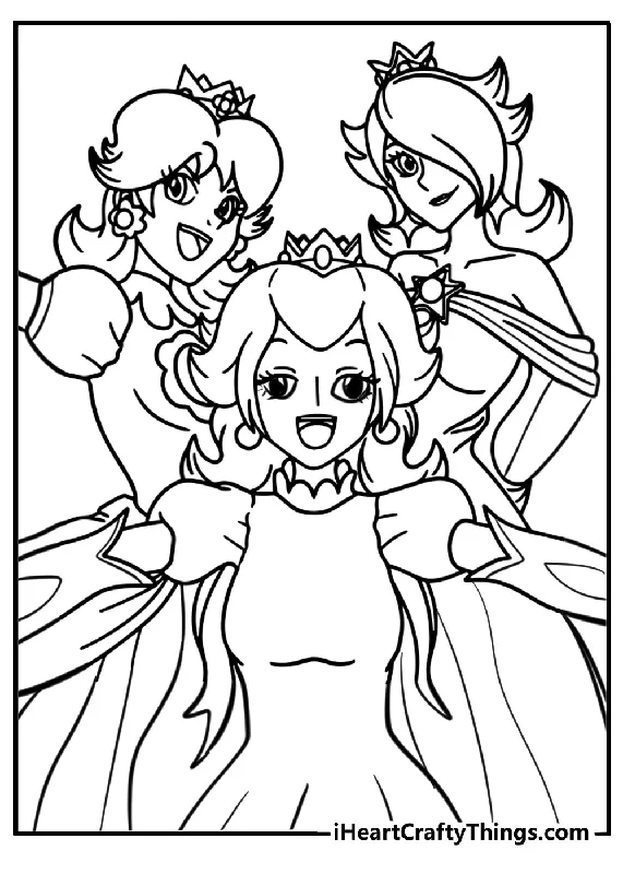 Rosalina Coloring Book - 30 pages