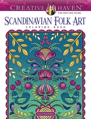 Scandinavian Folk Art Coloring Book Creative Haven