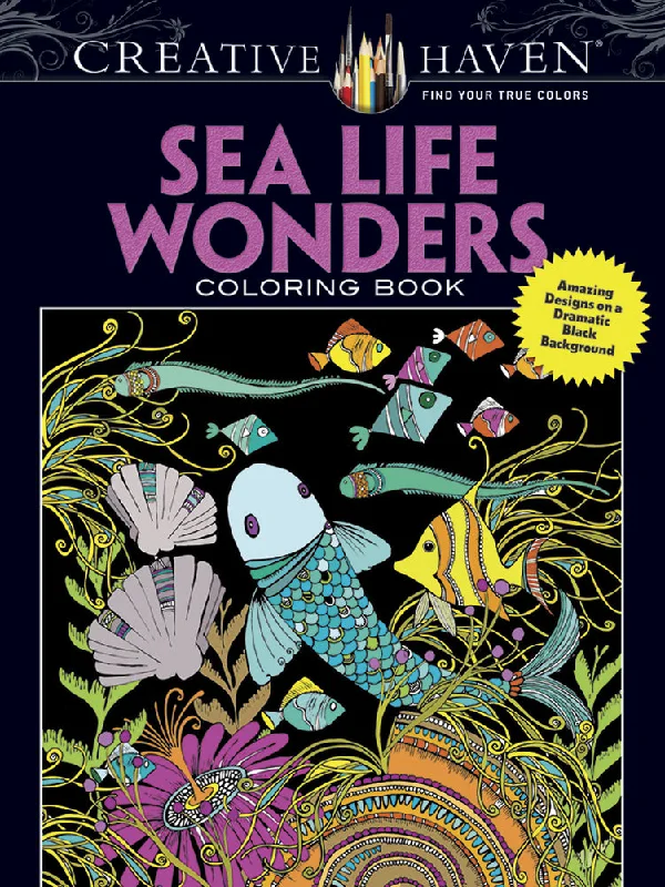 Sea Life Wonders Coloring Book Creative Haven