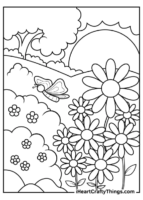 Seasons Coloring Book - 15 pages