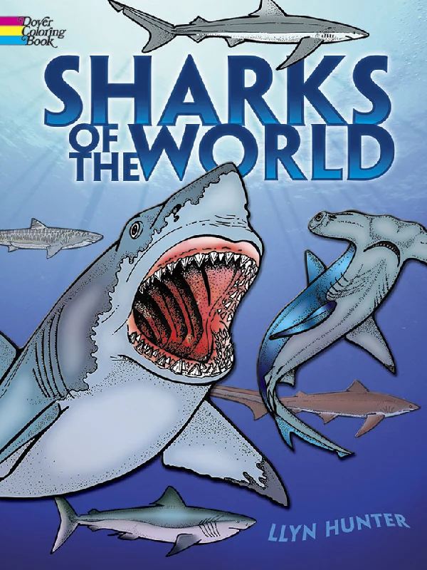 Sharks Of The World Coloring Book