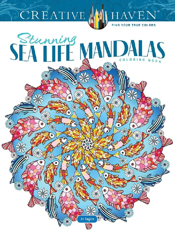 Stunning Sea Life Mandalas Coloring Book Creative Haven