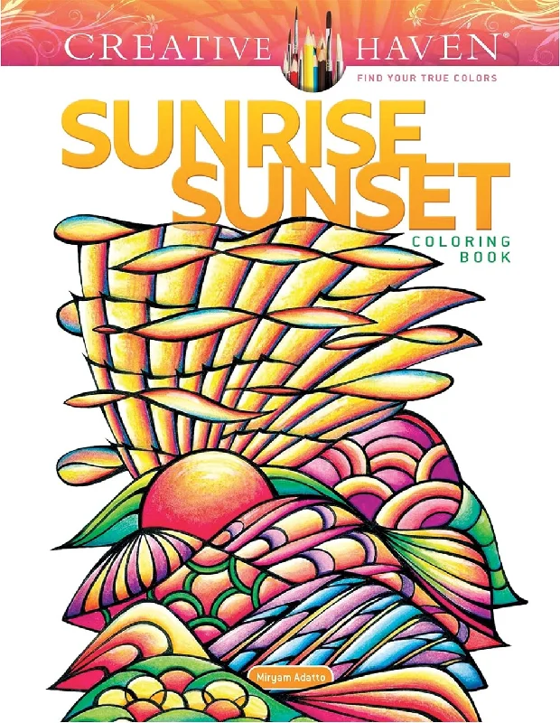 Sunrise Sunset Coloring Book