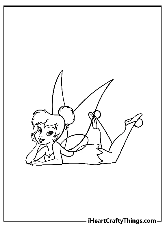 Tinkerbell Coloring Book - 20 pages