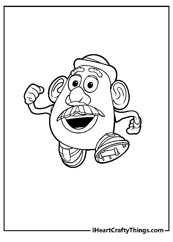 Toy Story Coloring Book - 30 pages