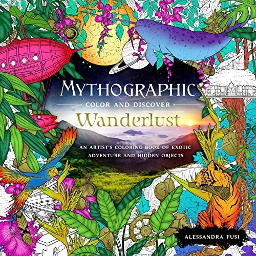 Wanderlust Coloring Book