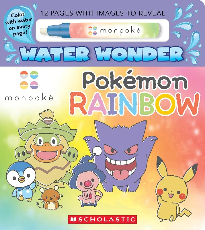 Water Wonder Pokemon Rainbow Book