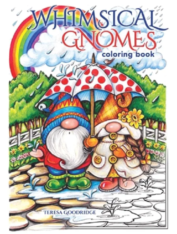 Whimsical Gnomes Coloring Book