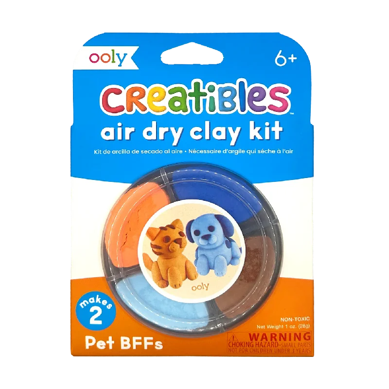 Creatibles Mini Air Dry Clay Kit - Pet BFFs