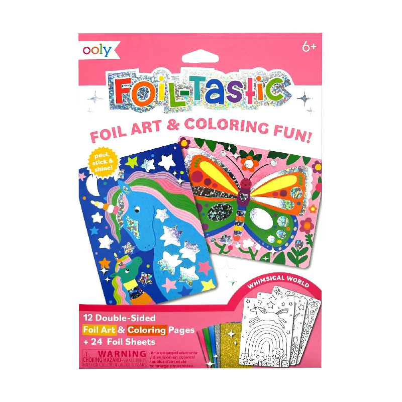 Foil-tastic Foil Art & Coloring Set - Whimsical World