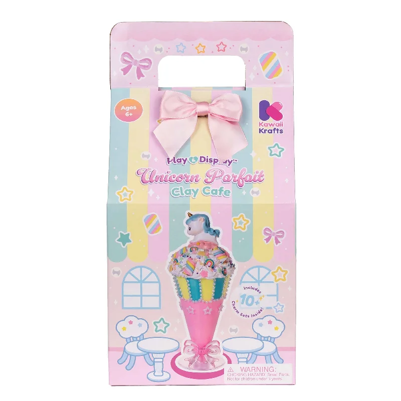 Play & Display Unicorn Parfait Clay Cafe Kit