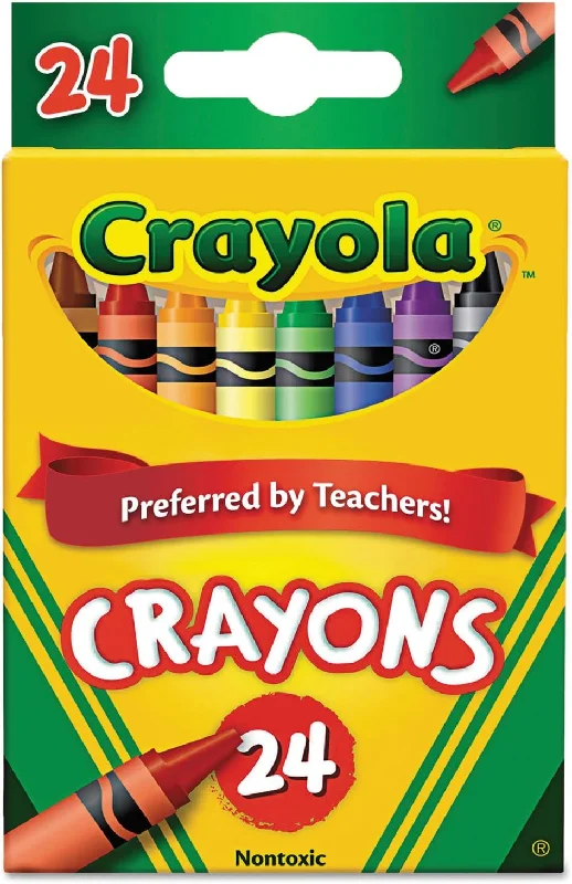 Crayola Classic Color Crayons Set Of 24 523024