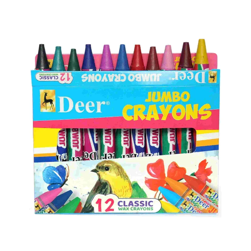 Deer Wax  Jumbo Crayons