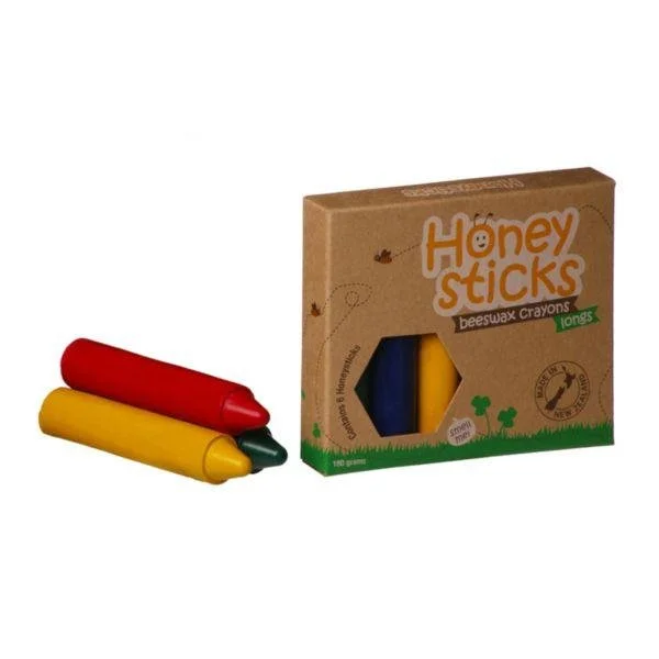 Honeysticks 100% Beeswax Crayons - Longs