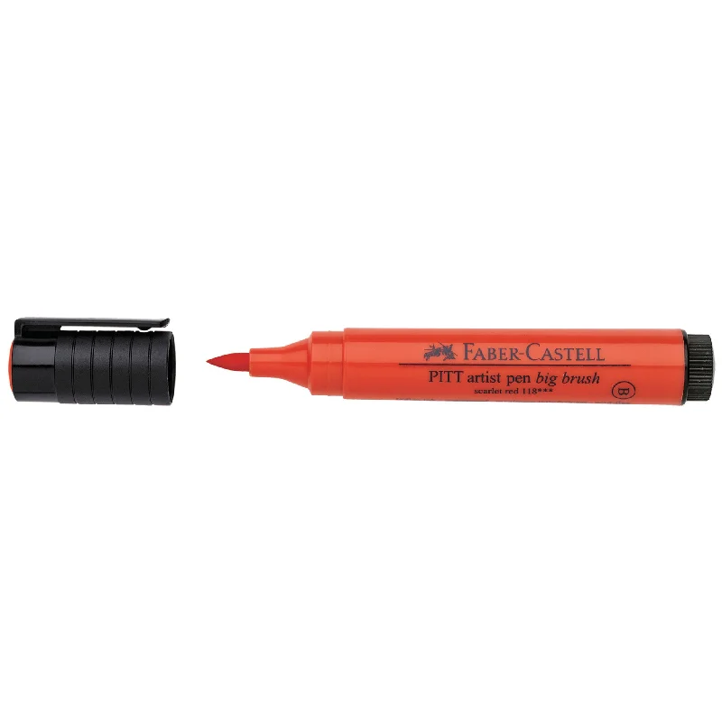 Pitt Artist Pen, Big Brush - #118 Scarlet Red - #167618