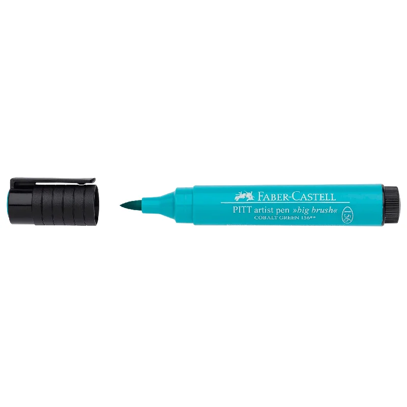 Pitt Artist Pen, Big Brush - #156 Cobalt Green - #167656