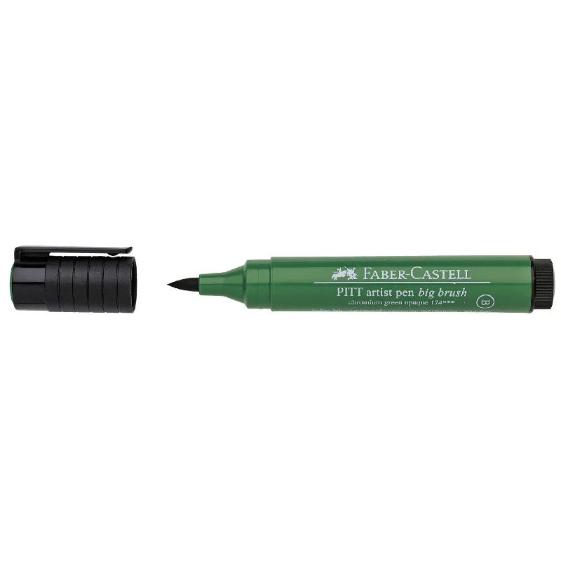 Pitt Artist Pen, Big Brush - #174 Chromium Green Opaque - #167676