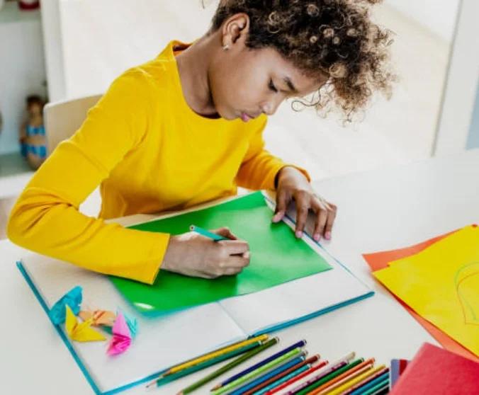 Children's Art Paradise: Coloring Books, Crayons, and Crafts